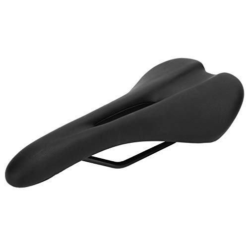 DAUERHAFT Amortiguador de Bicicleta Buen Asiento de Bicicleta de absorción de Impactos, para Bicicleta de Carretera(Black)