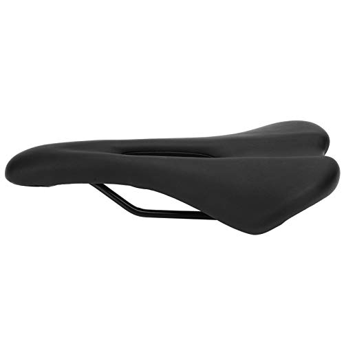 DAUERHAFT Amortiguador de Bicicleta Buen Asiento de Bicicleta de absorción de Impactos, para Bicicleta de Carretera(Black)