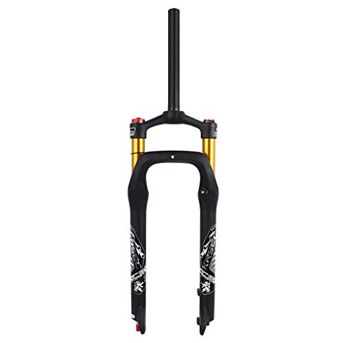 DBSCD Bike Air Fat Fork Suspensión de 26 Pulgadas, aleación de Aluminio para Nieve/Playa Neumático de 4.0"para Bicicleta - Unisex