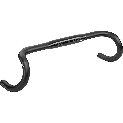 Deda Elementi Gravel 100 - Manillar Unisex para Adulto, Negro y Negro, 40 cm