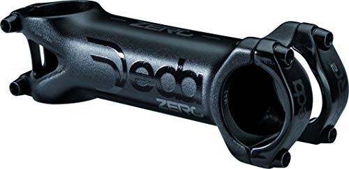 Deda Elementi Zero2 Stem/Attacco, 80 mm, Polish on Black (POB), Alloy 2014, 83 °, MY19 potences Unisex, Negro