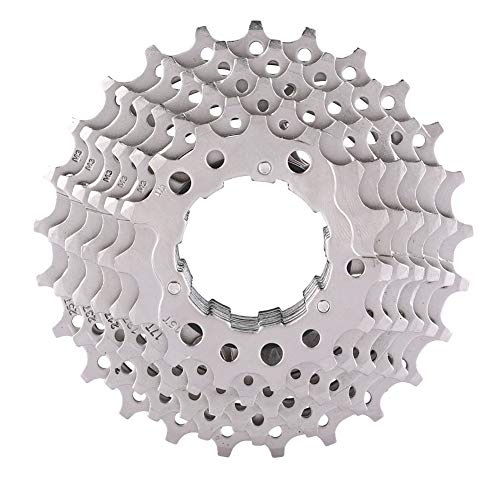 Demeras Cassette de Rueda Libre para Bicicleta Cassette de Rueda Libre de 8 velocidades Cassette de Rueda Libre para Bicicleta