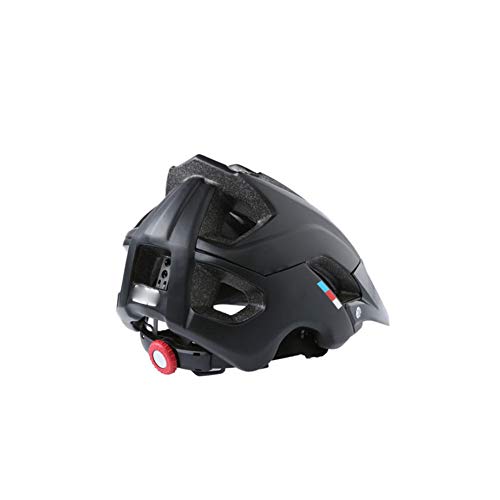 Deporte Headwear De Bicicletas De MontañA Casco Ultraligero Cap Casco Casco De Seguridad Transpirable Al Aire Libre Ajustable De La Bicicleta MTB para Deportes Al Aire Libre TamañO Negro