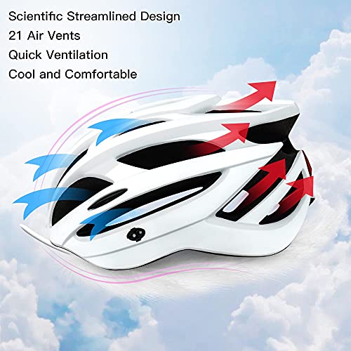 DesignSter Casco Bicicleta-Certificación CE y UKCA Unisex Adulto Unisexo Ajustable con Visera y Forro Desmontable Especializado para Ciclismo de Montaña Motocicleta（Negro）