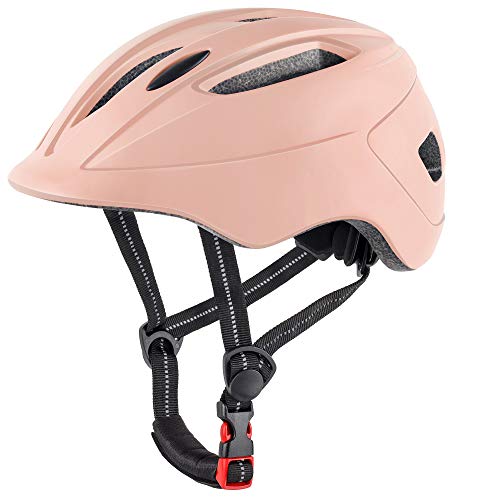 DesignSter Casco Bicicleta para Niños Casco Fnfantil Ajustable (48-52cm) mit Certificación CE para Monopatín Patinaje Ciclismo