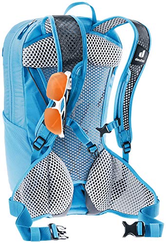deuter Race Air Mochila de Ciclismo, Unisex, Azure-Lapis, 10 L