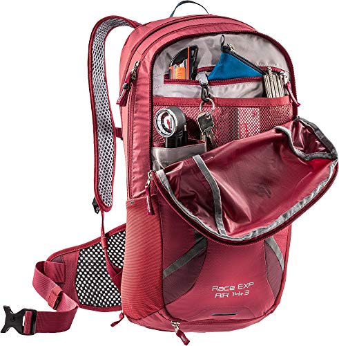 Deuter Race EXP Air Mochila tipo casual 46 centimeters 17 Rojo (Cranberry-Maron)