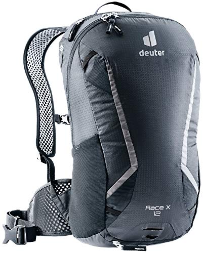 deuter Race X Mochila de Ciclismo, Unisex, Black, 12 L