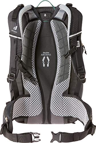 deuter Trans Alpine 24 Mochila de Ciclismo, Unisex, Black, 24 L