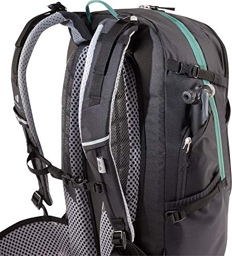 deuter Trans Alpine 24 Mochila de Ciclismo, Unisex, Black, 24 L