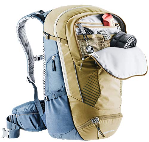 deuter Trans Alpine 30 Mochila de Ciclismo, Unisex, Clay-Marine, 30 L