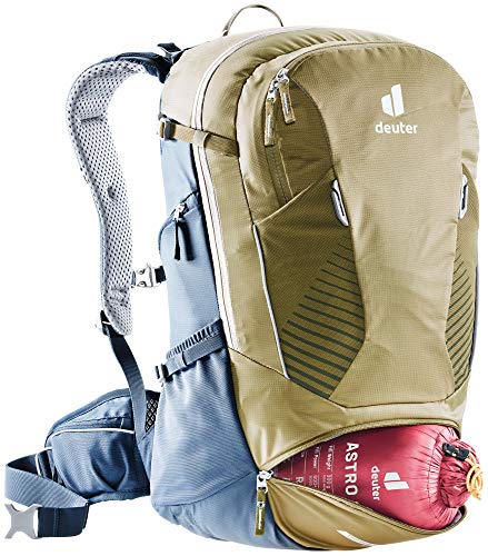 deuter Trans Alpine 30 Mochila de Ciclismo, Unisex, Clay-Marine, 30 L