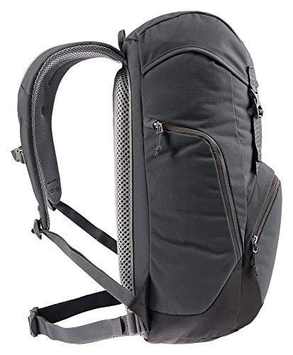 Deuter Walker 24, Mochila Urbana Unisex, Graphite-Black, 24 L