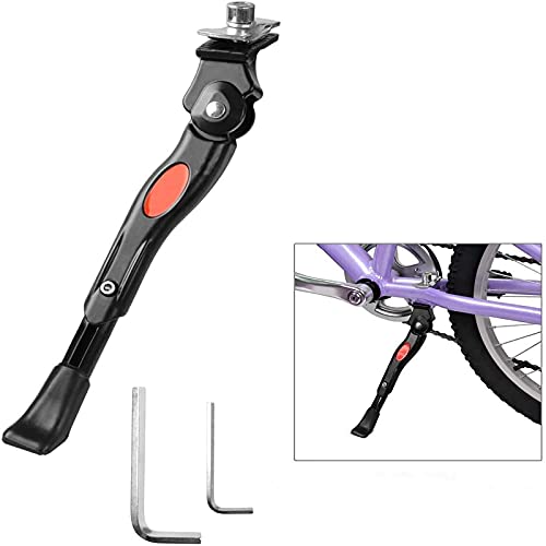 Pata de Cabra para Bicicleta, Soporte Antideslizante Trasero de Altura  Ajustable, Pata Trasera Lateral, Premium Pata de cabra ajustable Cola  Soporte de bicicleta