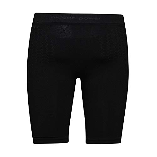 Diadora Act – Bermudas para Hombre de esquí y Deporte – Hidden Power Active – Talla L/XL (Negro)