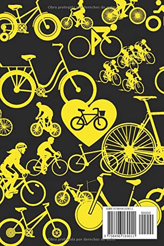 Diario De Ciclismo – Tu Compañero Para Ir En Bicicleta: anota los detalles de tus rutas en bici | compilado por un ciclista apasionado | 120 páginas | 15,24cm x 22,86cm | 8,27''x11,69''