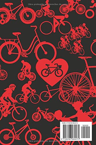 Diario De Ciclista – Tu Compañero Útil Para Ir En Bicicleta: anota los detalles de tus rutas en bici | compilado por un ciclista apasionado | 120 páginas | 15,24cm x 22,86cm | 6x7