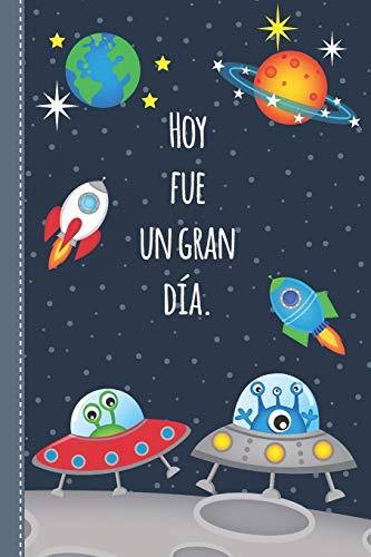 Diario de consciencia para niños: Diario de Mindfulness para un pensamiento más positivo y amor propio - para 4 meses - Libro de regalo para niños - motivo espacial