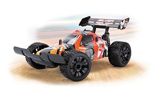 Dickie   Toys 201119479 RC Silver Fox - Coche teledirigido, con Mando a Distancia, Incluye Pilas, 26 cm