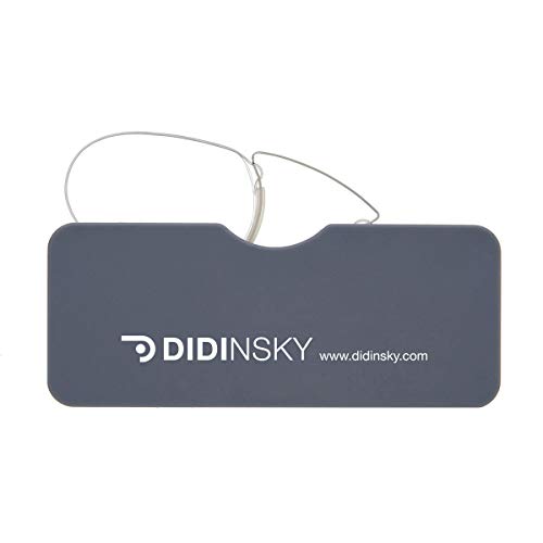 DIDINSKY Gafas de lectura sin patillas graduadas para hombre y mujer transparentes. Gafas de presbicia para hombre y mujer retro o vintage para vista cansada. 4 colores y 5 graduaciones – LOUVRE