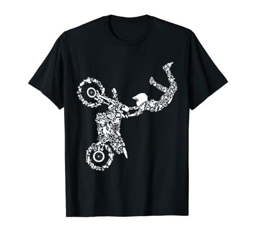 Dirt Bike Rider Motocross Enduro Dirt Biking Hombres Niños Camiseta