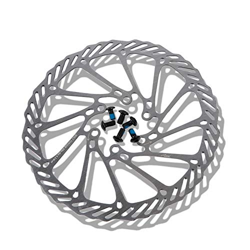 Disco de Freno 160 mm 180 mm MTB con 6 pernos G3 HS1 Freno de Fisco de Bicicleta de Acero Inoxidable, MTB, BMX Rotores de Bicicleta de Montaña Accesorios de Bicicleta de Carretera, Plata # G3 180MM