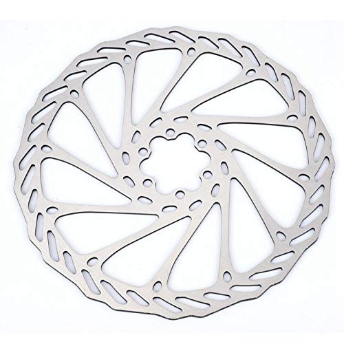 Disco de freno, Accesorio de ciclismo, 203 mm/8"6 pernos Bicicleta de montaña Pastilla de freno de disco de bicicleta Accesorio de ciclismo, con disco de freno y tornillos