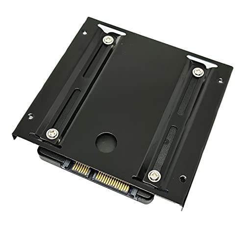 Disco duro SSD de 128 GB con marco de montaje (2,5" a 3,5") compatible con placa base Asus PRO WS 565-ACE – incluye tornillos y cable SATA