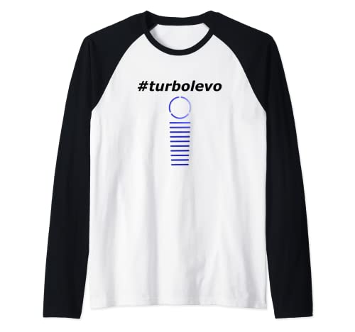 Diseño Turbo Levo especializado - TCU Blue Camiseta Manga Raglan