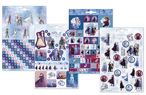 Disney Frozen II Pegatinas de Anna & Elsa - 1x 300 unidades