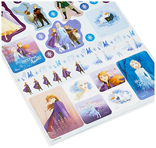 Disney Frozen II Pegatinas de Anna & Elsa - 1x 300 unidades