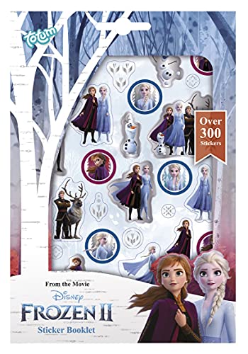 Disney Frozen II Pegatinas de Anna & Elsa - 1x 300 unidades