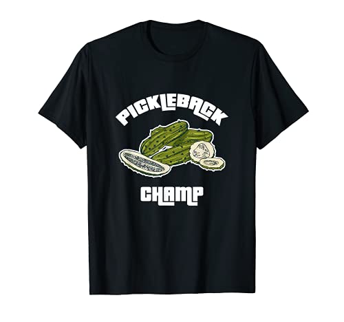 Divertido Pickleback Beber Shot Camiseta