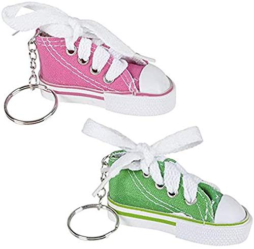 DIY Mini Finger Shoes, Canvas Mini Sneaker Shoe Keychain, Motocicleta Bicicleta pie Soporte Zapatos pequeños decoración de trípode de Coche eléctrico (6PCS)