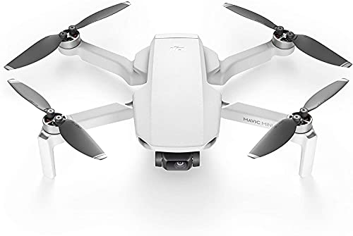 DJI Mavic Mini Combo Dron Ultraligero y Portátil, Sin Care Refresh, Duración Batería 30 Minutos, Sin Tarjeta, Distancia Transmisión 2 Km, Gimbal 3 Ejes, 12 MP, Video HD 2.7K, 3 Baterías