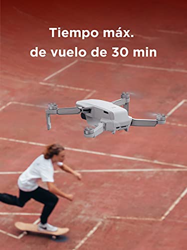 DJI Mavic Mini Combo Dron Ultraligero y Portátil, Sin Care Refresh, Duración Batería 30 Minutos, Sin Tarjeta, Distancia Transmisión 2 Km, Gimbal 3 Ejes, 12 MP, Video HD 2.7K, 3 Baterías