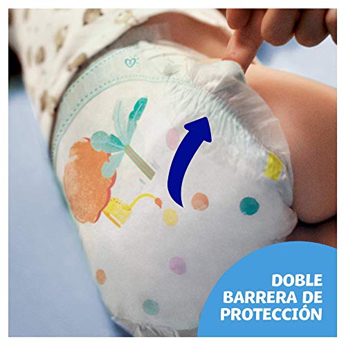 Dodot Pañales Bebé-Seco Talla 5 (11-16 kg), 174 Pañales con Protección Antifugas, Pack Mensual