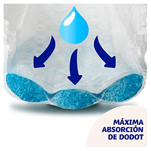 Dodot Pañales Bebé Sensitive Talla 5 (11-16 kg), 168 Pañales, Óptima Protección de la Piel de Dodot, Pack Mensual