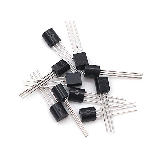 DollaTek Componentes electrónicos (Total 1390 PCS) - Diodos LED, 30 resistencias de valores, Condensador electrolítico, Condensadores de cerámica, Diodos, Transistor