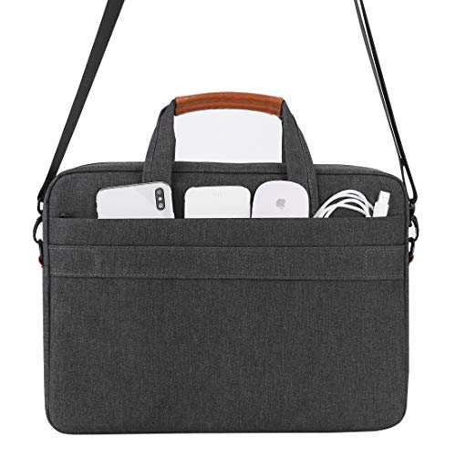 DOMISO 17 "Bolsa de hombro resistente al agua Bolsa de mensajero para portátiles de 17.3 "/ 17.3" Dell Inspiron/MSI GS73VR Stealth Pro/Lenovo IdeaPad/HP Envy/LG Gram/ASUS ROG