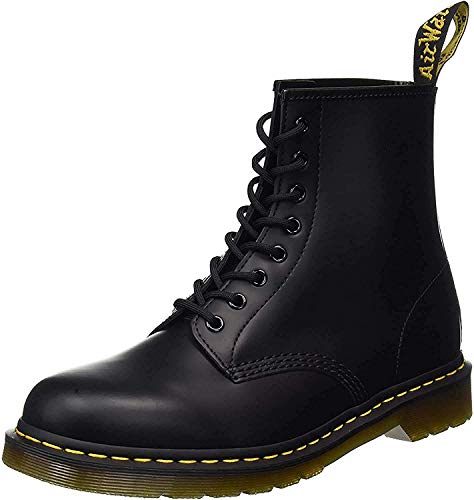 Dr Martens 1460 Smooth, Botas Clasicas Unisex Adulto, Negro (Black 11822006), 43 EU