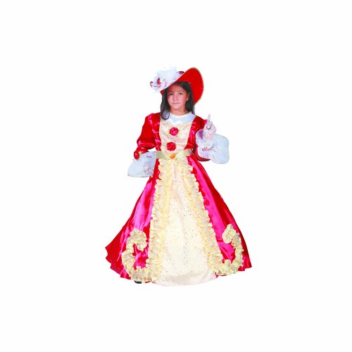 Dress Up America Disfraz de Adorable Noble Dama para niños