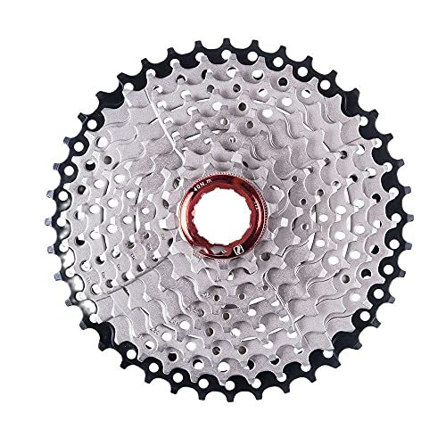 DUNRU Cassette Freewheel 9 Velocidad 11-40 T MTB Cassette de Bicicleta 9S Relación de Ancho for Piezas de Bicicleta de montaña HUB PiñóN Cassette