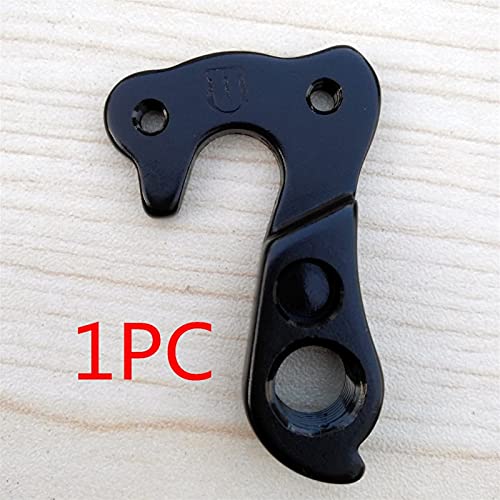 Duradera 1pc Bicycle Gear Trasero Desperilleur Hanger Mech Dropout para Ghost Part # EZ2011 Fantasma GRH Lapierre Audacio Lapierre SENSIUM HAIBIKE Fáciles de reemplazar (Color : Black)