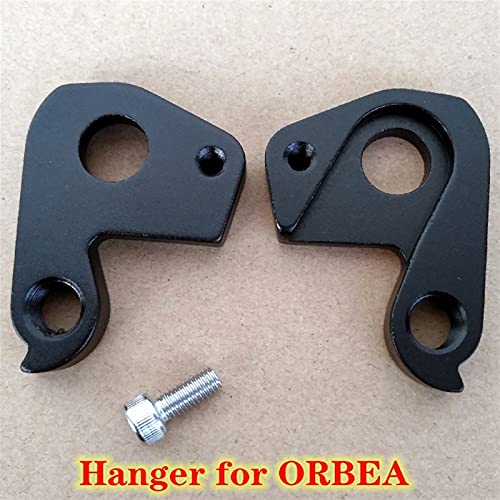 Duradera 2PCS Marco de Carbono Bicicleta Bicicleta Derailleur Percha para SRAM Orbea OIZ OMR 19 Alma OMP 18 ORBEA OIZ 2020 Mech Dropout Bici Extensión Fáciles de reemplazar (Color : Black)