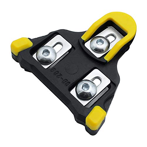 DXLing 1 par Tacos de Bicicleta Tacos para pedales de bicicleta con bloqueo automátic Calas para Bicicleta de Carretera Ciclismo Pedales Tacos de Pedal de Ciclismo Pedales de ciclismo autobloqueante