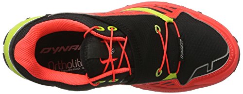 Dynafit Alpine Pro W, Zapatillas de Running para Asfalto Mujer, Multicolor (Black/Lime Punch), 36.5 EU