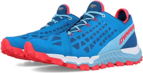 Dynafit Trailbreaker EVO W, Zapatillas de Trail Running Mujer, Mykonos Blue/Fluo Pink, 37 EU