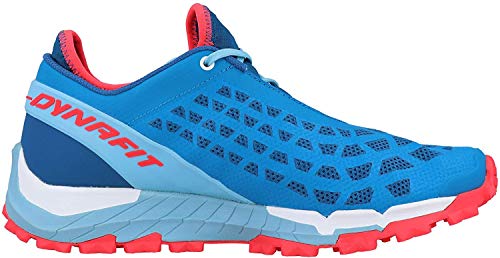 Dynafit Trailbreaker EVO W, Zapatillas de Trail Running Mujer, Mykonos Blue/Fluo Pink, 37 EU