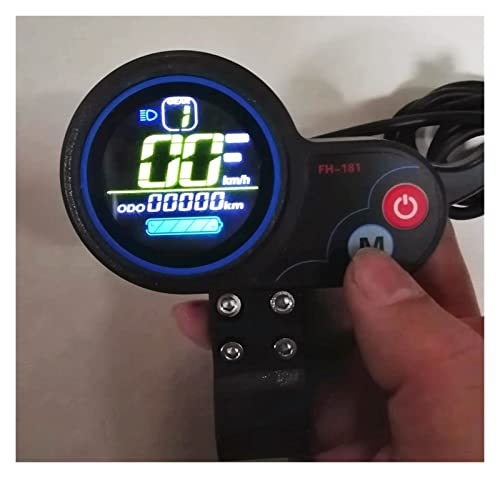 DZJUKD Controlador de Scooter Controlador de Scooter eléctrico con Acelerador. LCD Velocidad de visualización for Bldc Motor/Scooter/E Bike Fuerte y Robusto (Color : 36V 350W)